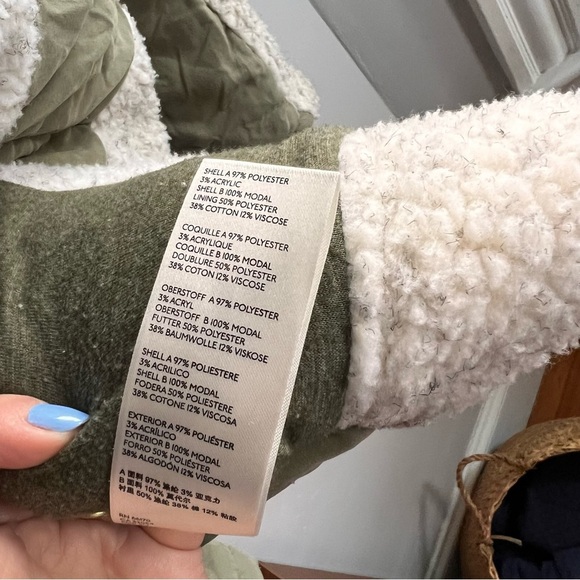 Free People We The Free Rivington Sherpa Jacket XS - Picture 9 of 9